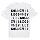 Gomméville ordlek t-shirt