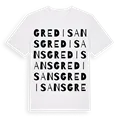 Gredisans ordlek t-shirt