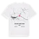 Grésigny-Sainte-Reine karta t-shirt