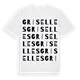 Griselles ordlek t-shirt