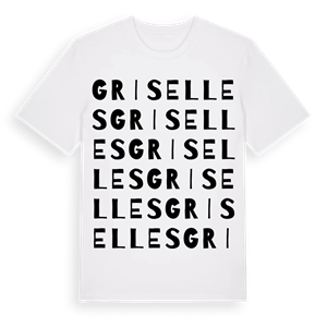 Griselles ordlek t-shirt – ekologisk bomull t-shirt från Pinshirt
