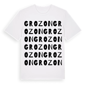 Grozon ordlek t-shirt – ekologisk bomull t-shirt från Pinshirt