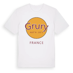 Grury cirkel t-shirt – ekologisk bomull t-shirt från Pinshirt