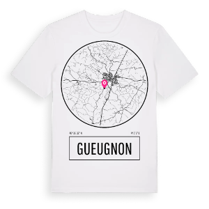 Gueugnon t-shirt – ekologisk bomull t-shirt från Pinshirt