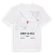 Gurgy-la-Ville karta t-shirt