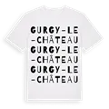 Gurgy-le-Château ordlek t-shirt
