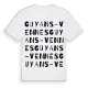 Guyans-Vennes ordlek t-shirt
