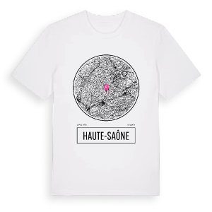 Haute-Saône t-shirt – ekologisk bomull t-shirt från Pinshirt