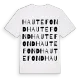 Hautefond ordlek t-shirt