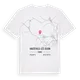 Hauteville-lès-Dijon karta t-shirt