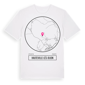 Hauteville-lès-Dijon t-shirt – ekologisk bomull t-shirt från Pinshirt