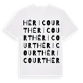 Héricourt ordlek t-shirt