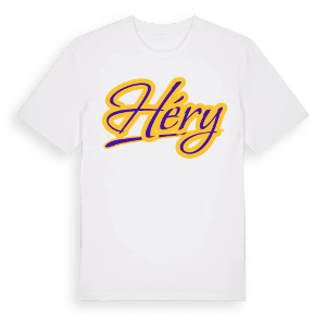 Héry baseball t-shirt – ekologisk bomull t-shirt från Pinshirt