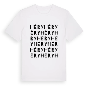 Héry ordlek t-shirt – ekologisk bomull t-shirt från Pinshirt