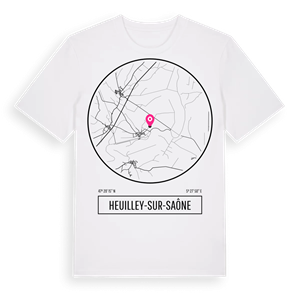 Heuilley-sur-Saône t-shirt – ekologisk bomull t-shirt från Pinshirt