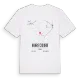 Hurecourt karta t-shirt