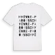 Hyèvre-Paroisse ordlek t-shirt