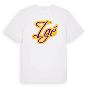 Igé baseball t-shirt – ekologisk bomull t-shirt från Pinshirt