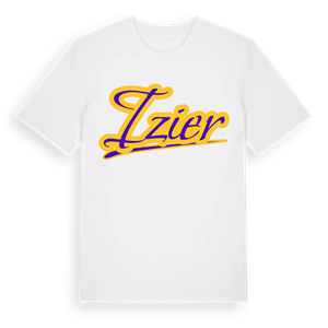 Izier baseball t-shirt – ekologisk bomull t-shirt från Pinshirt