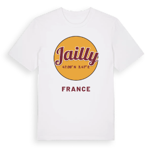 Jailly cirkel t-shirt – ekologisk bomull t-shirt från Pinshirt