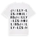 Jailly-les-Moulins ordlek t-shirt