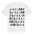 Jallanges ordlek t-shirt