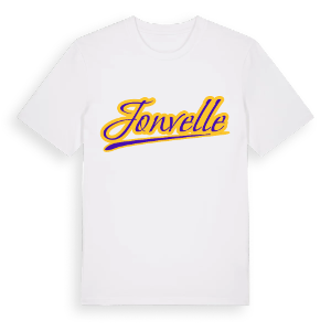 Jonvelle baseball t-shirt – ekologisk bomull t-shirt från Pinshirt