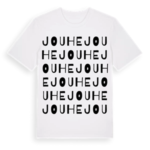 Jouhe ordlek t-shirt – ekologisk bomull t-shirt från Pinshirt