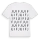 Juif ordlek t-shirt