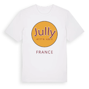 Jully cirkel t-shirt – ekologisk bomull t-shirt från Pinshirt