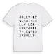 Jully-lès-Buxy ordlek t-shirt