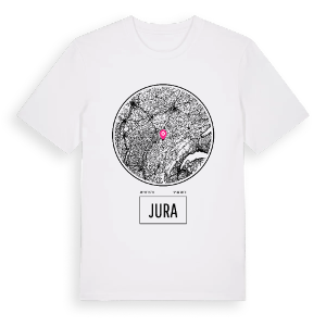 Jura t-shirt – ekologisk bomull t-shirt från Pinshirt
