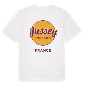 Jussey cirkel t-shirt – ekologisk bomull t-shirt från Pinshirt