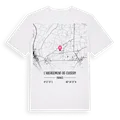L'Abergement-de-Cuisery karta t-shirt