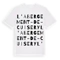 L'Abergement-de-Cuisery ordlek t-shirt