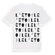 L'Étoile ordlek t-shirt