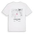 La Chapelle-Naude karta t-shirt
