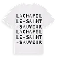 La Chapelle-Saint-Sauveur ordlek t-shirt