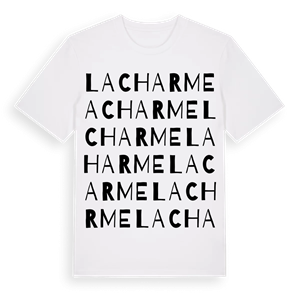 La Charme ordlek t-shirt – ekologisk bomull t-shirt från Pinshirt