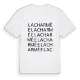 La Charmée ordlek t-shirt