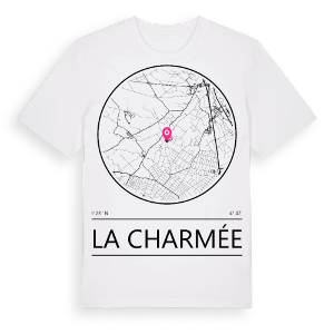 La Charmée t-shirt – ekologisk bomull t-shirt från Pinshirt