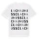La Chaumusse ordlek t-shirt