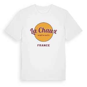 La Chaux cirkel t-shirt – ekologisk bomull t-shirt från Pinshirt