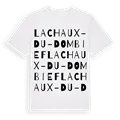 La Chaux-du-Dombief ordlek t-shirt
