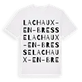 La Chaux-en-Bresse ordlek t-shirt
