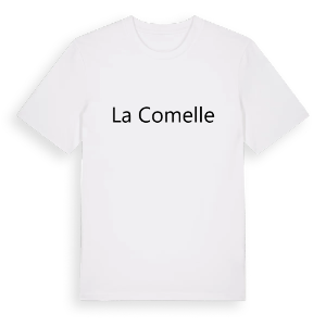 La Comelle fetstil t-shirt – ekologisk bomull t-shirt från Pinshirt