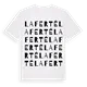 La Ferté ordlek t-shirt