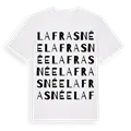 La Frasnée ordlek t-shirt