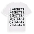 La Genête ordlek t-shirt