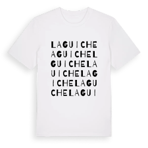 La Guiche ordlek t-shirt – ekologisk bomull t-shirt från Pinshirt